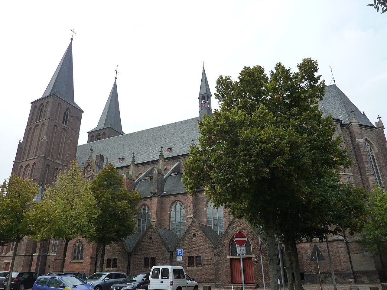 The collegiate church in Kleve.