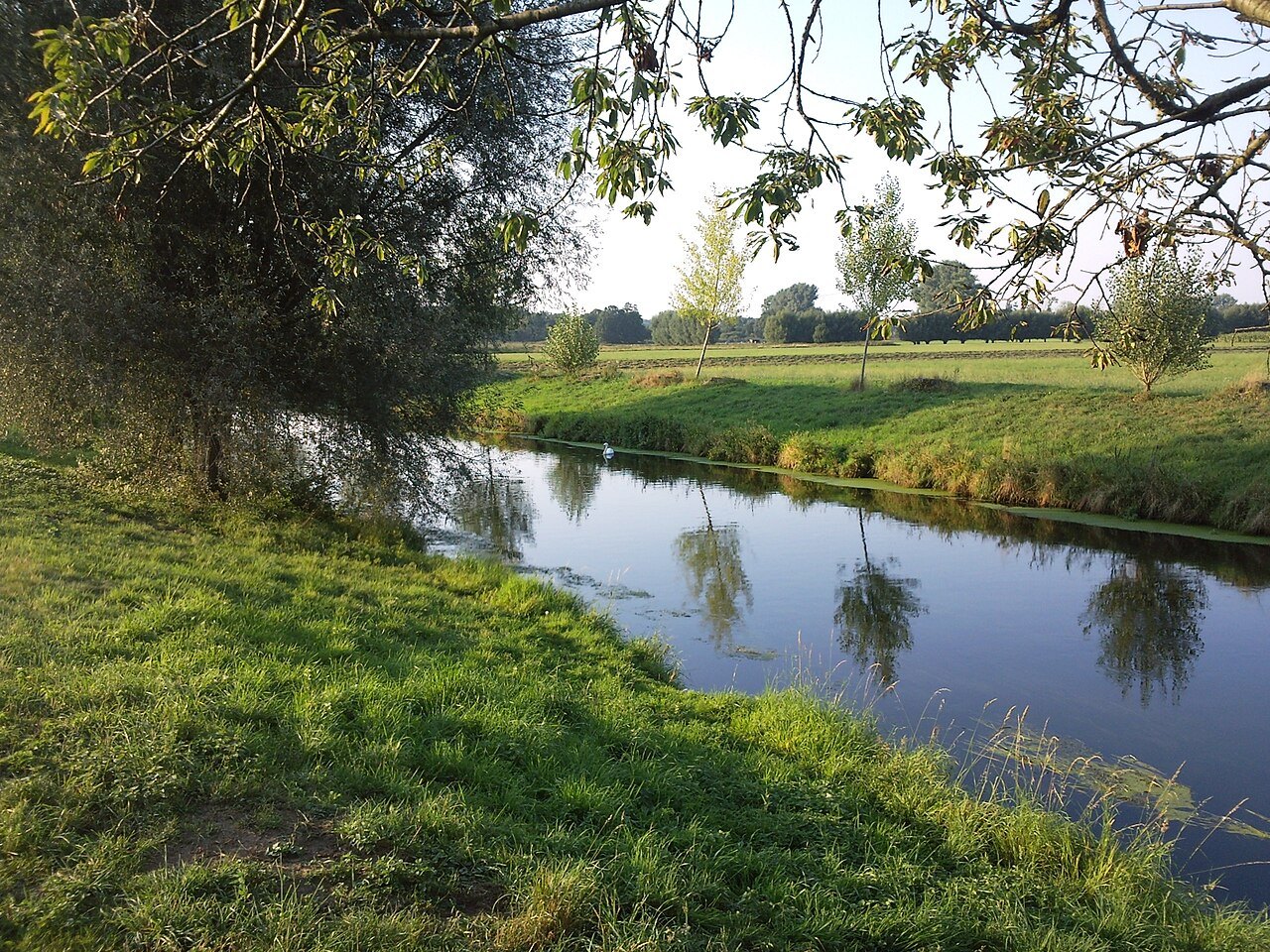 The Niers as a feature of the landscape.