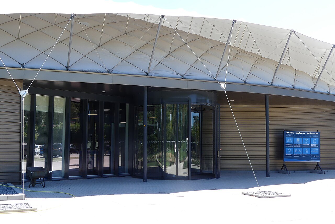 The entrance to the Freedom Museum in Groesbeek.